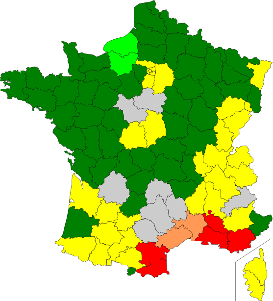 Departements de France simple