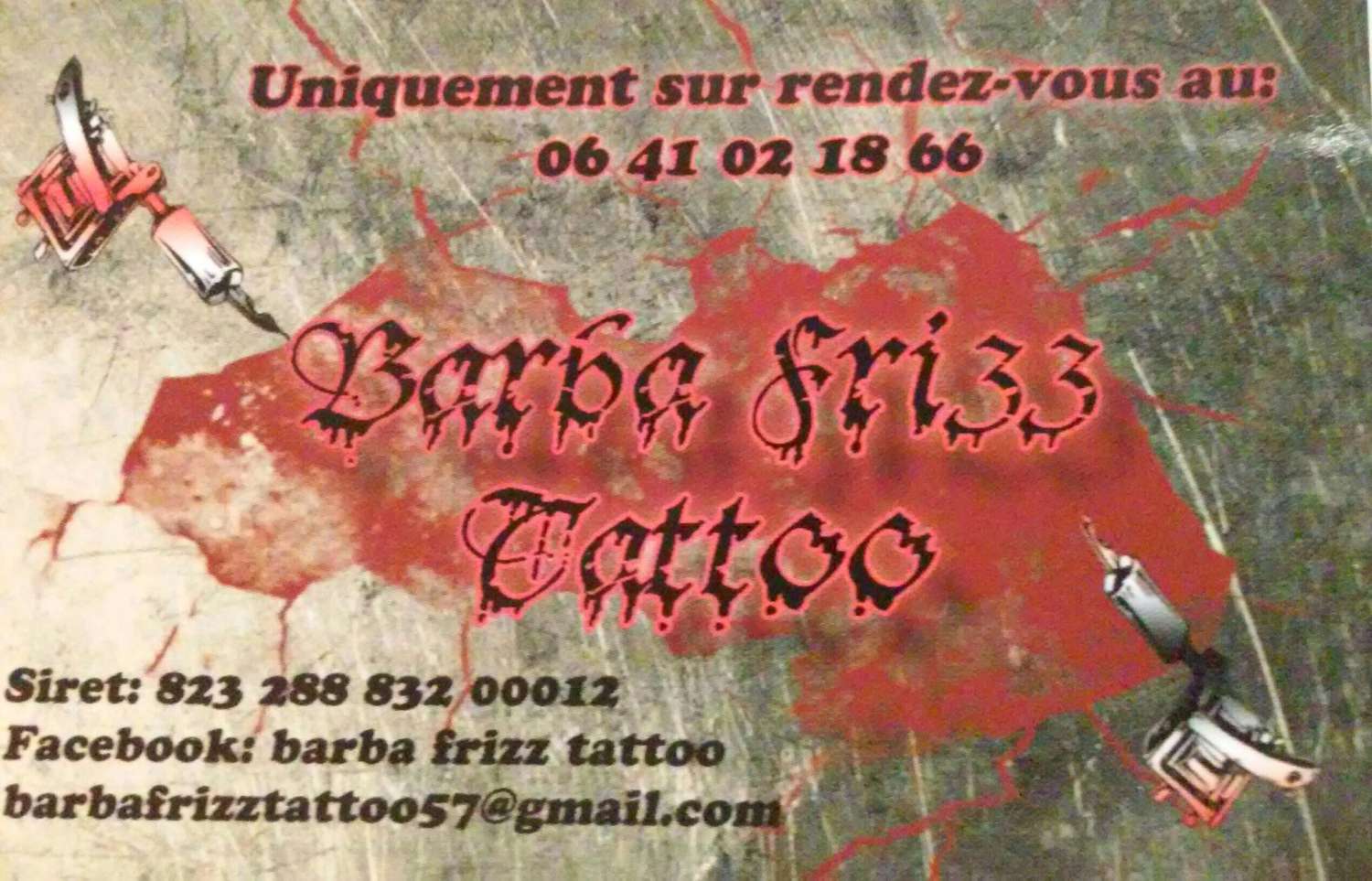 tattoo Barba Fritz 1500